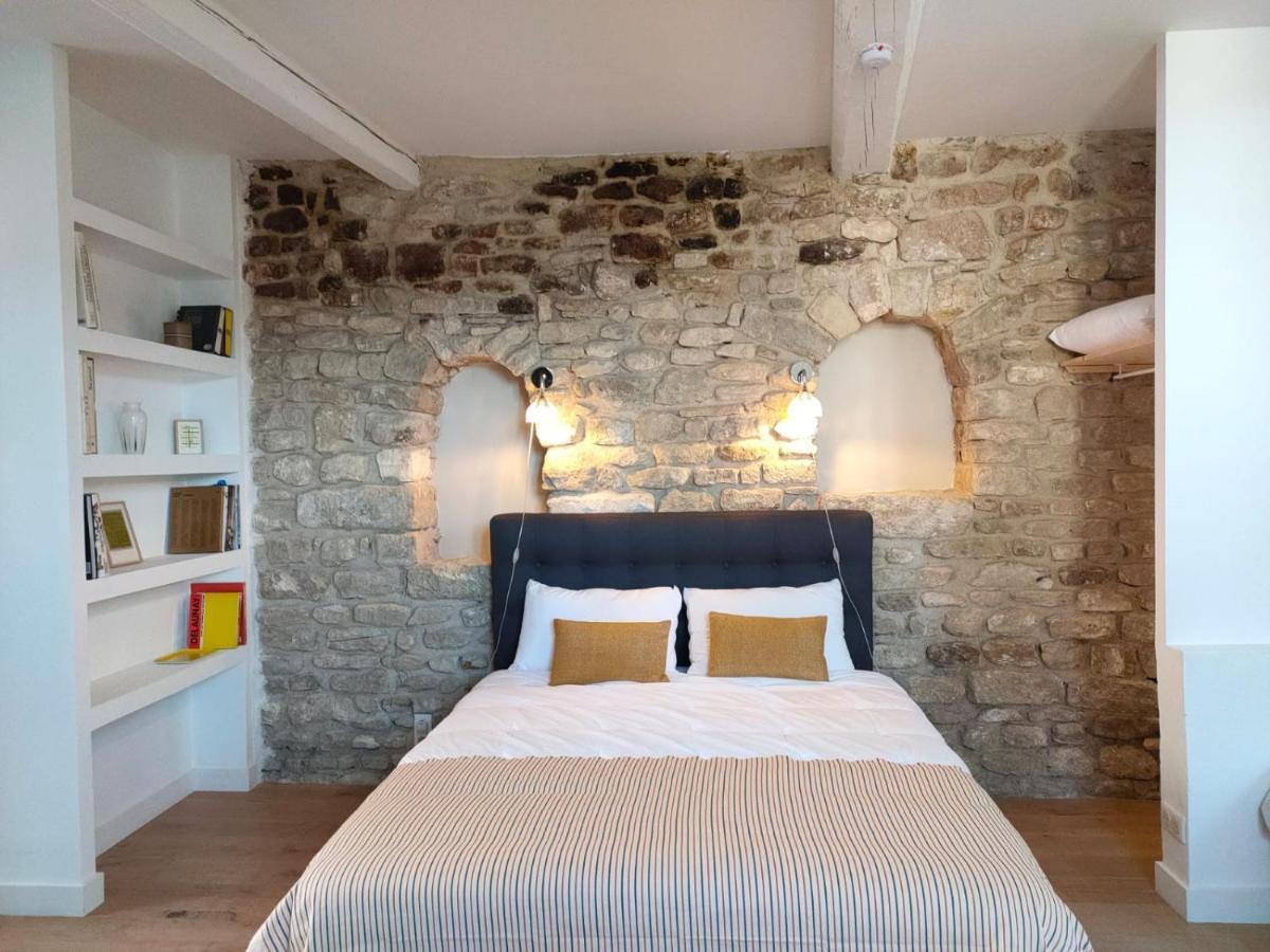 La Maison Pres De La Fontaine Saignon Bagian luar foto